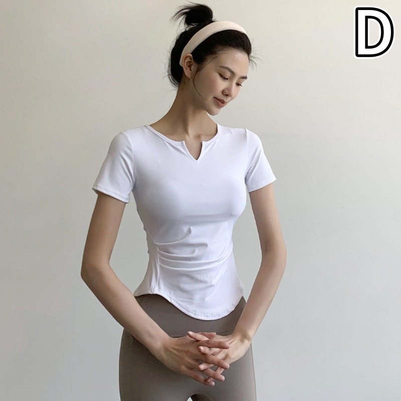 スポーツTシャツ 速乾機能付きレディース運動用半袖シャツ