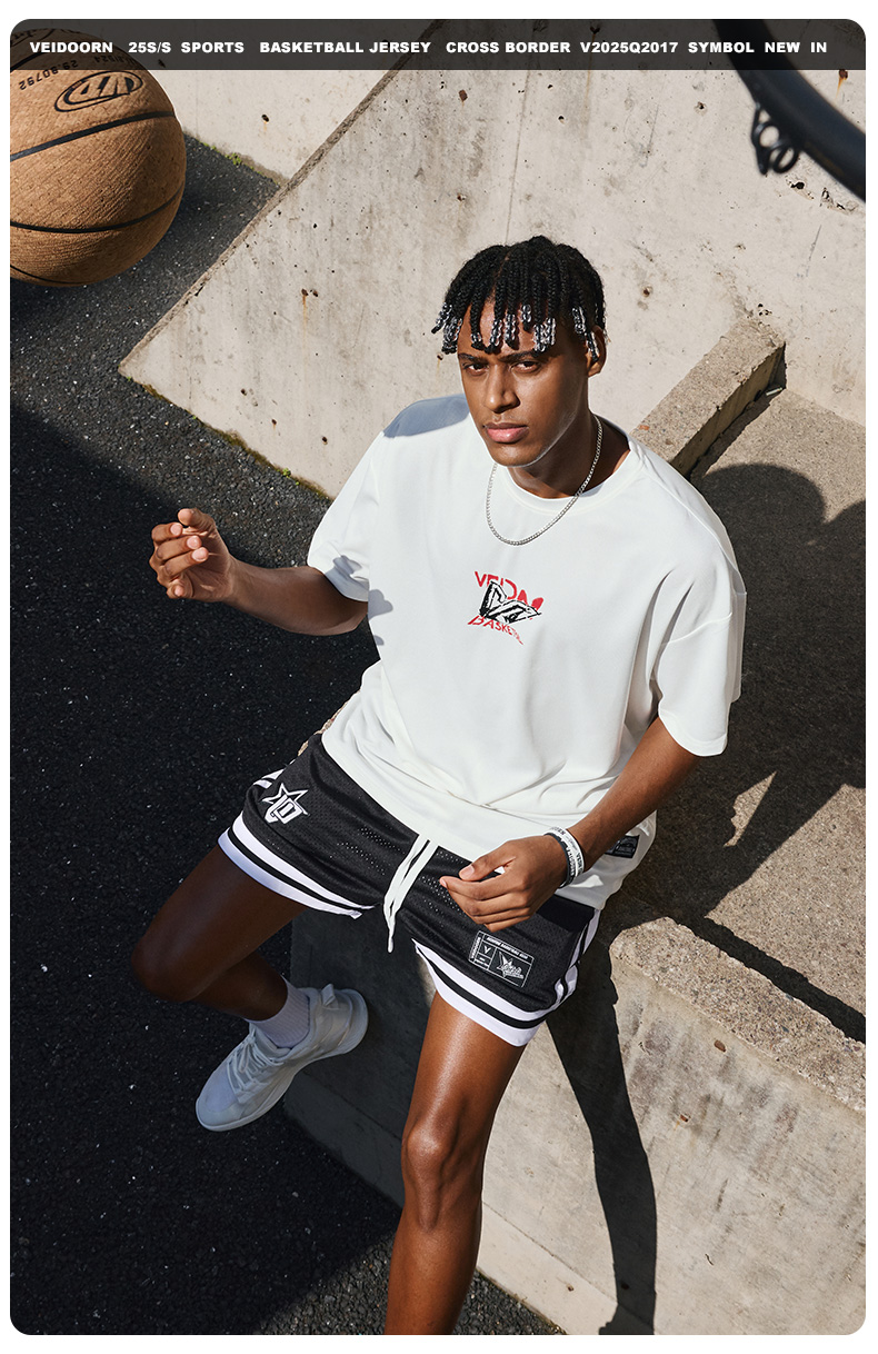 スポーツTシャツ ストリートバスケ半袖ウェア
