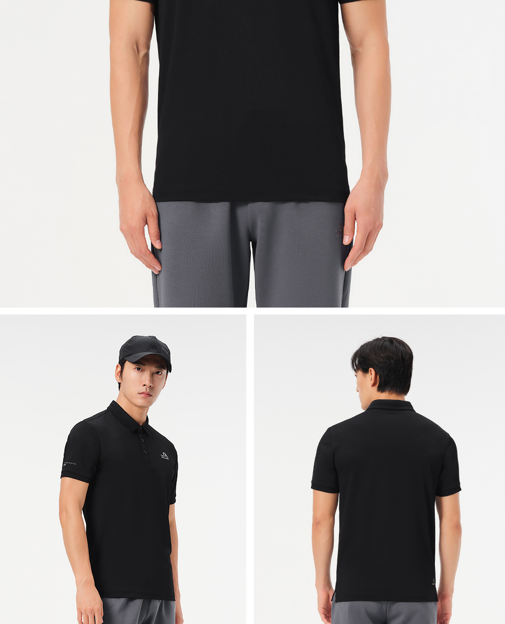 スポーツTシャツ 森林散策ポロシャツ