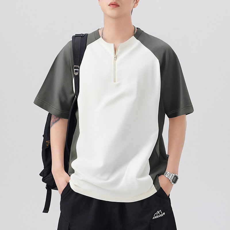 スポーツTシャツ ランニングハーフジップ 爽快ランナー