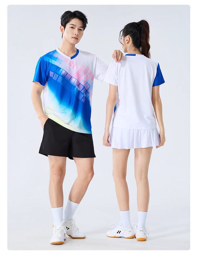 スポーツTシャツ 光速スマッシュ バドミントンウェア