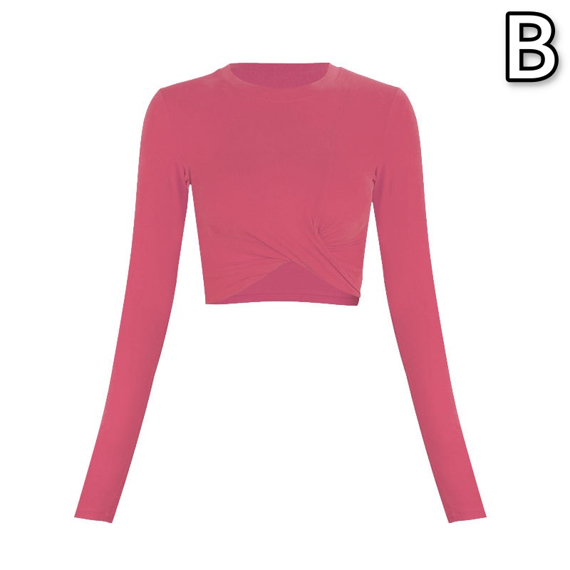 スポーツTシャツ レディース フィットネス 長袖 運動 ヨガ スポーツシャツ