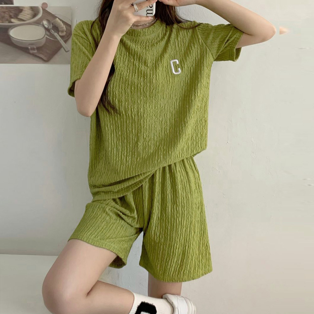 半袖スポーツTシャツ&ショートパンツ 夏用上下セット