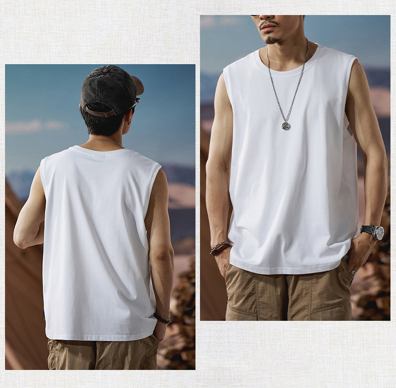 スポーツTシャツ 山頂を目指すノースリーブシャツ