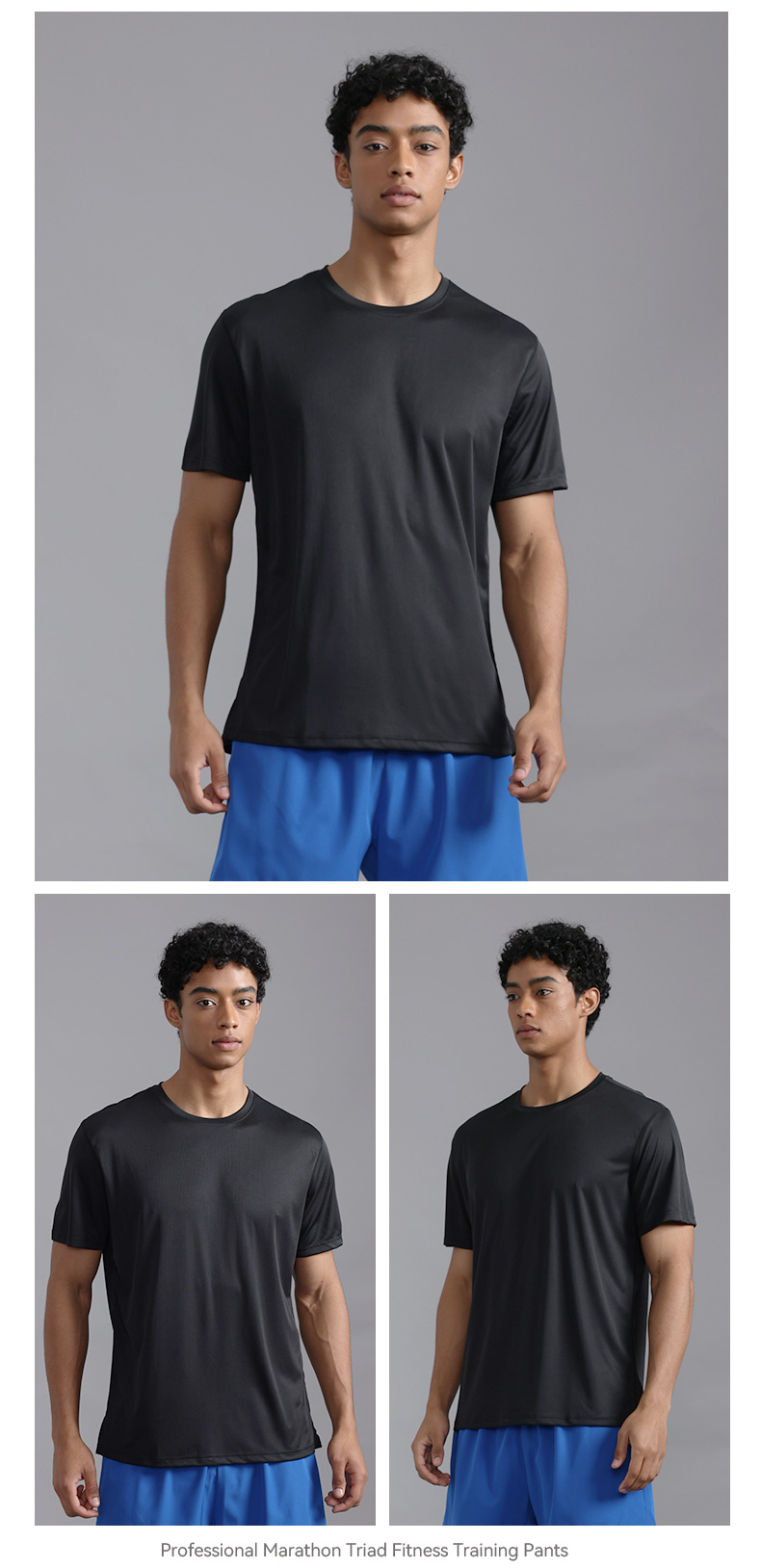 スポーツTシャツ さわやか通気性ランニングシャツ