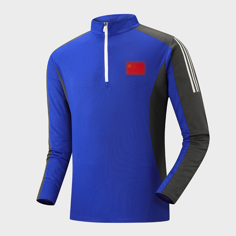 スポーツTシャツ ハイマウント ハーフジップ 登山ウェア