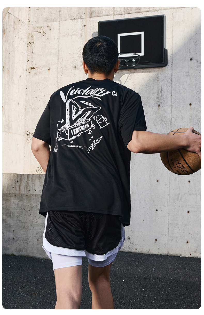 スポーツTシャツ 勝利の証 バスケットボールウェア