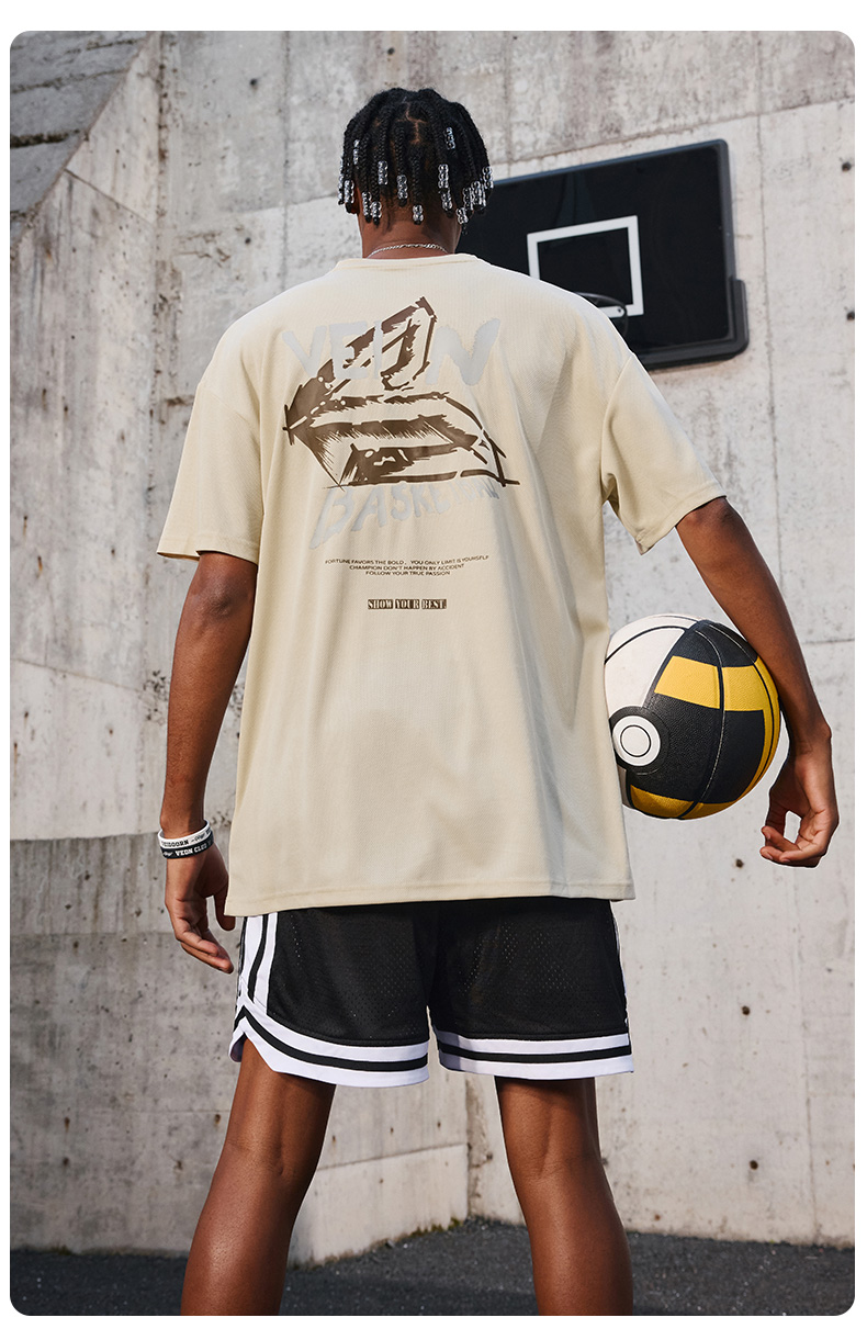 スポーツTシャツ ストリートバスケ半袖ウェア