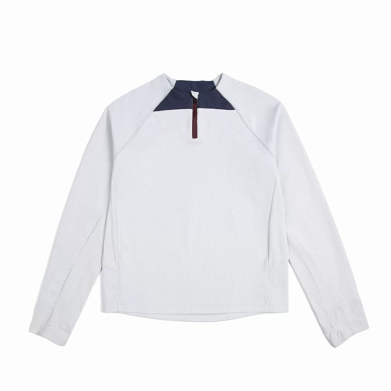 スポーツTシャツ 男女兼用抗菌吸汗速乾長袖スポーツシャツ全3色