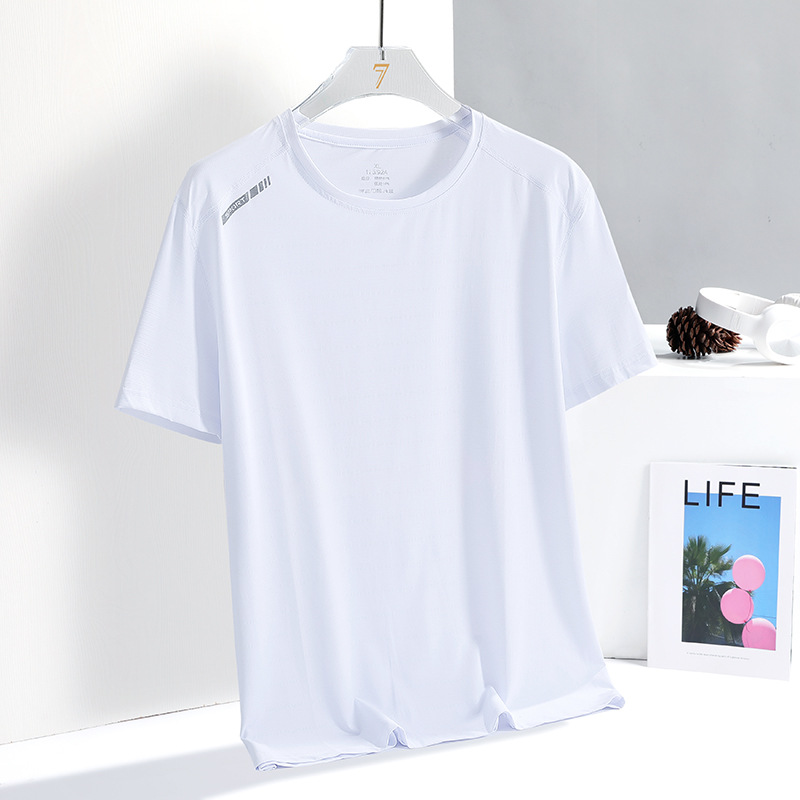 スポーツTシャツ さらり快適ランニング半袖シャツ