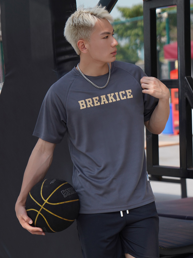 スポーツTシャツ 破氷者 バスケットボール速乾シャツ