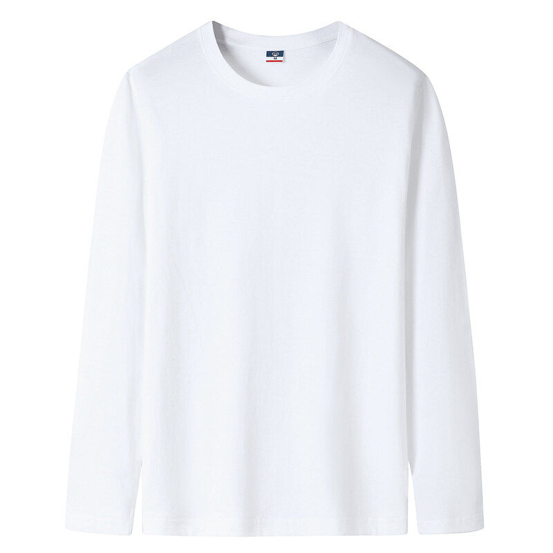 スポーツTシャツ バスケ練習用長袖無地スポーツTシャツ