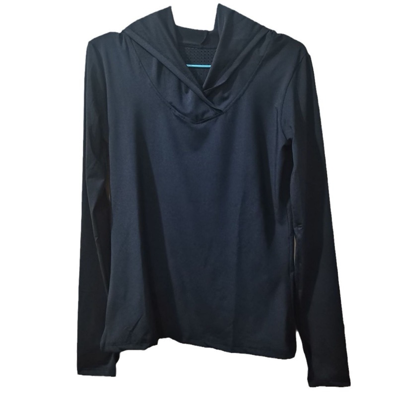 スポーツTシャツ フード付き長袖速乾スポーツトップス