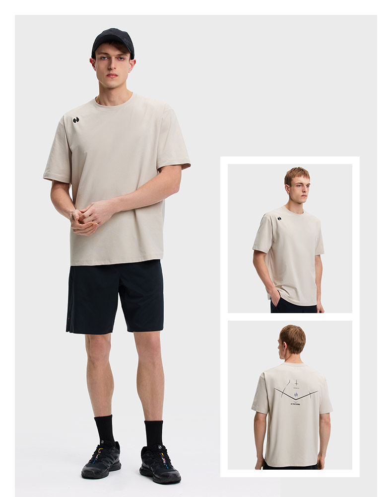 スポーツTシャツ シンプル速乾ランニングウェア