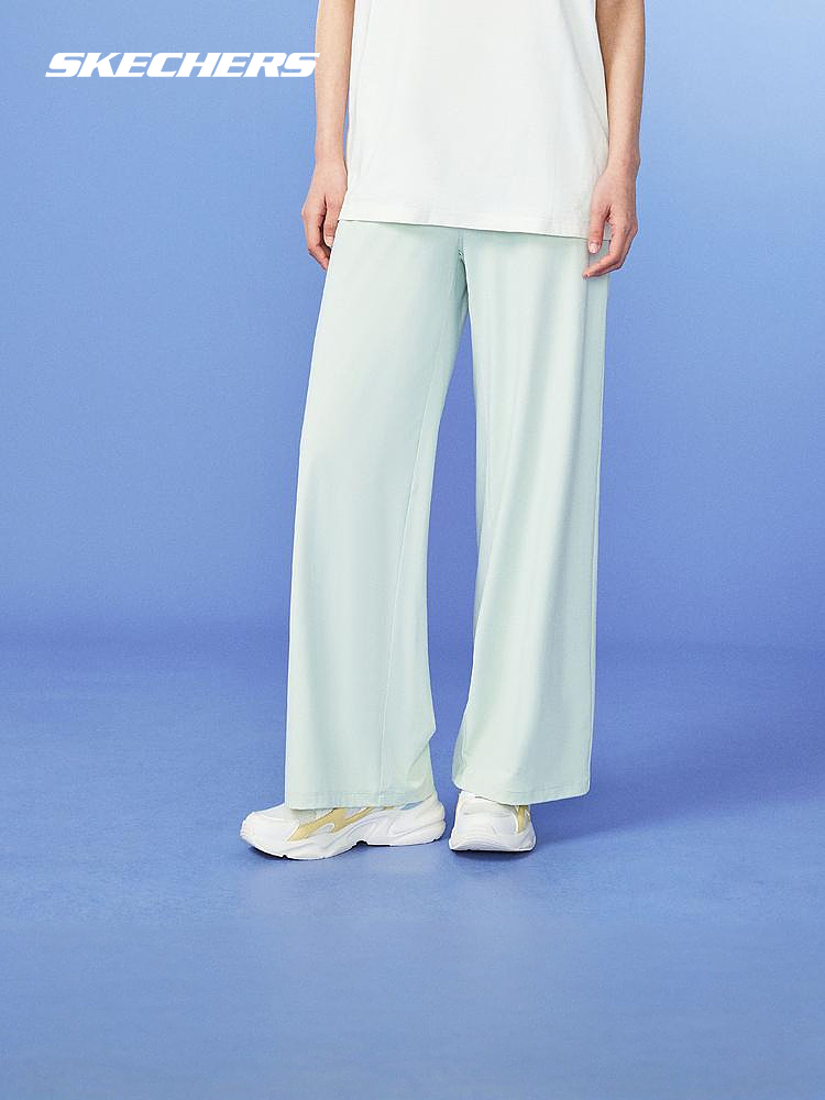 ストレートパンツ なめらか風合いワイドシルエットパンツ