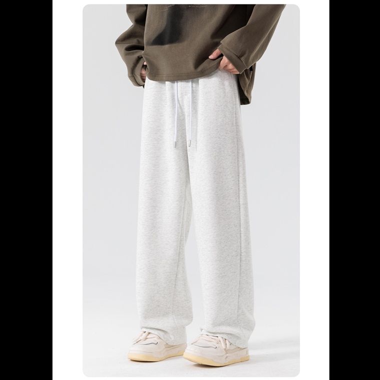 ストレートパンツ 洗練ゆったりストレートスウェット
