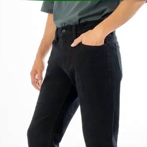 ストレートパンツ スタンダードストレートデニムパンツ
