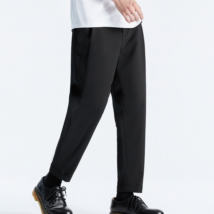 ストレートパンツ 洗練フォーマルストレートスラックス