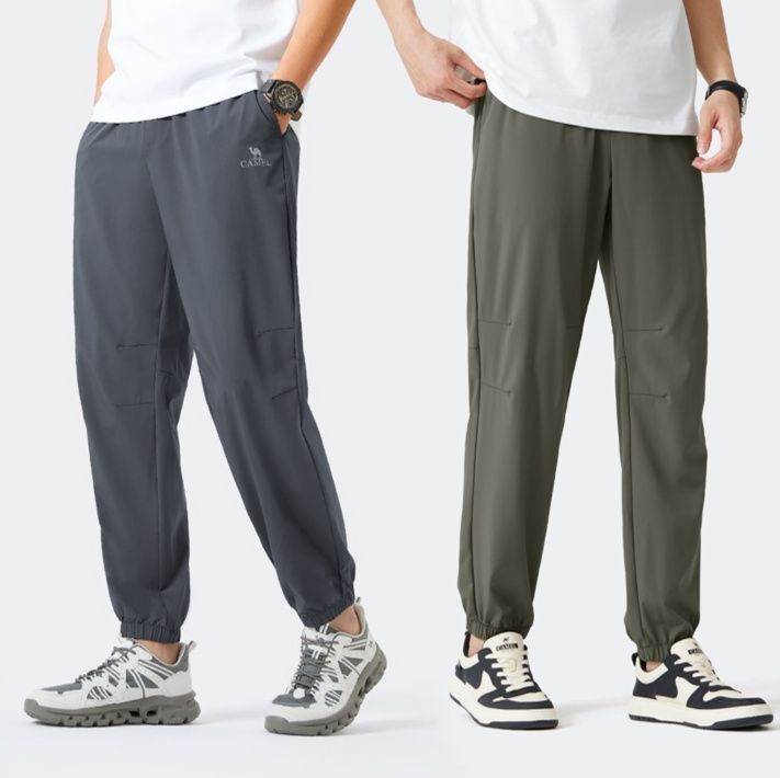 ストレートパンツ 快適ストレートジャージーパンツ