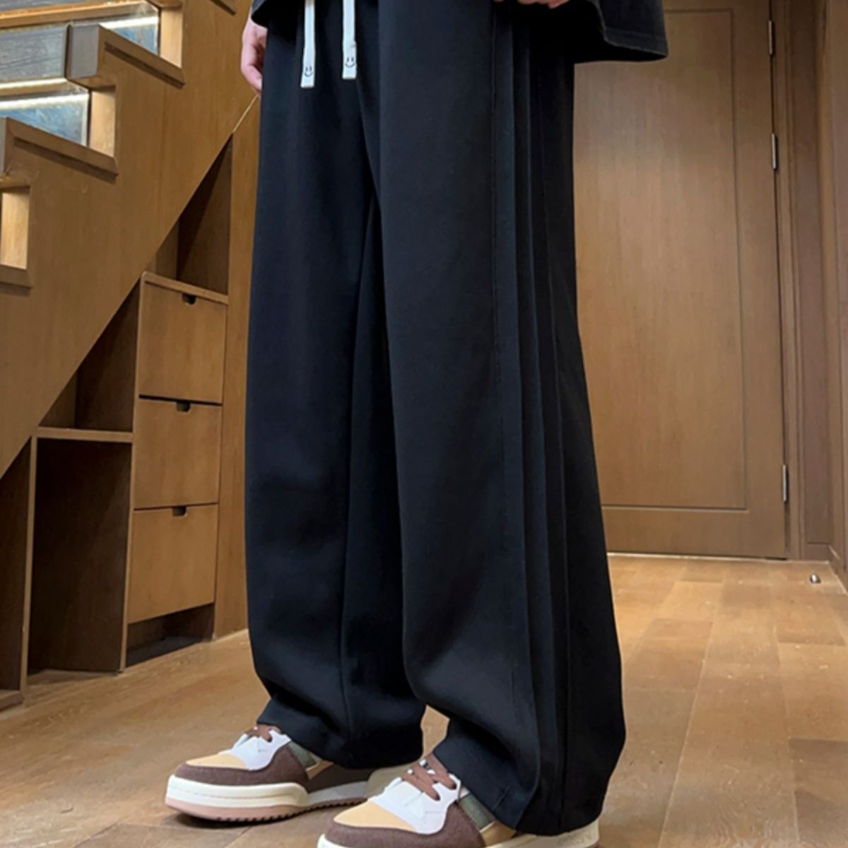 ストレートパンツ リラックスシルエット ストレートチノパンツ