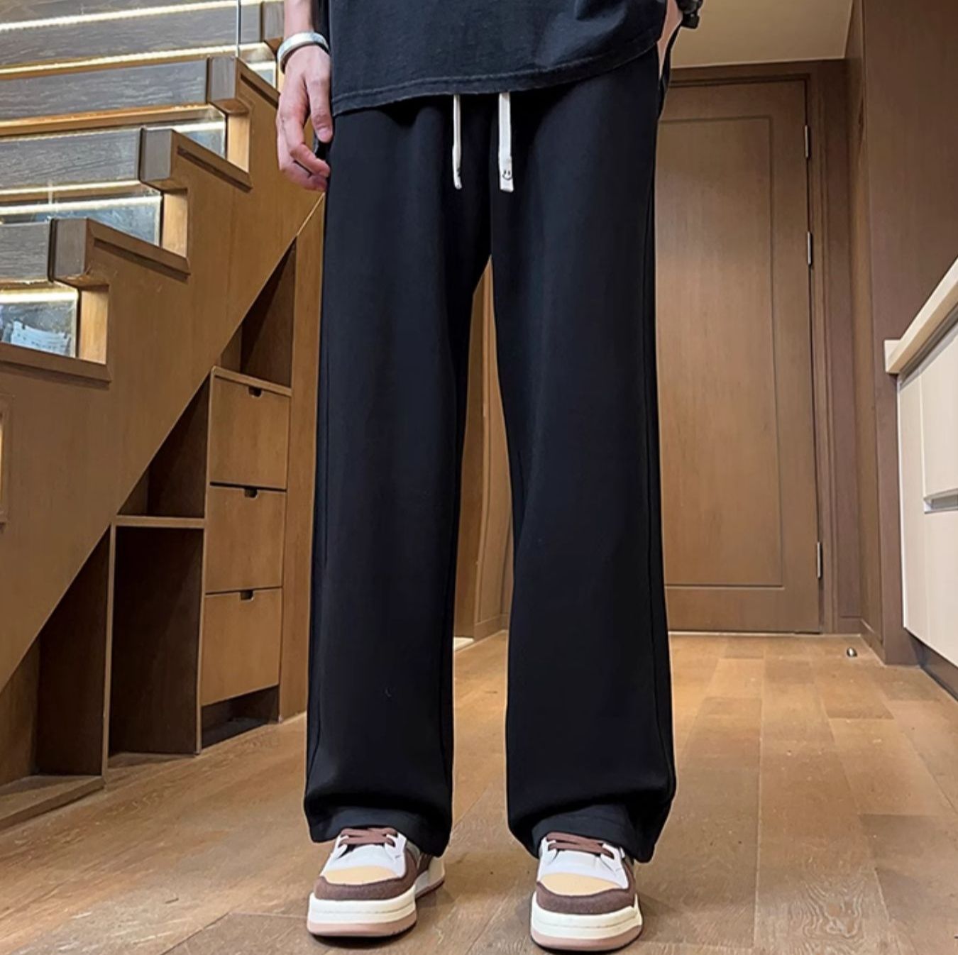 ストレートパンツ リラックスシルエット ストレートチノパンツ