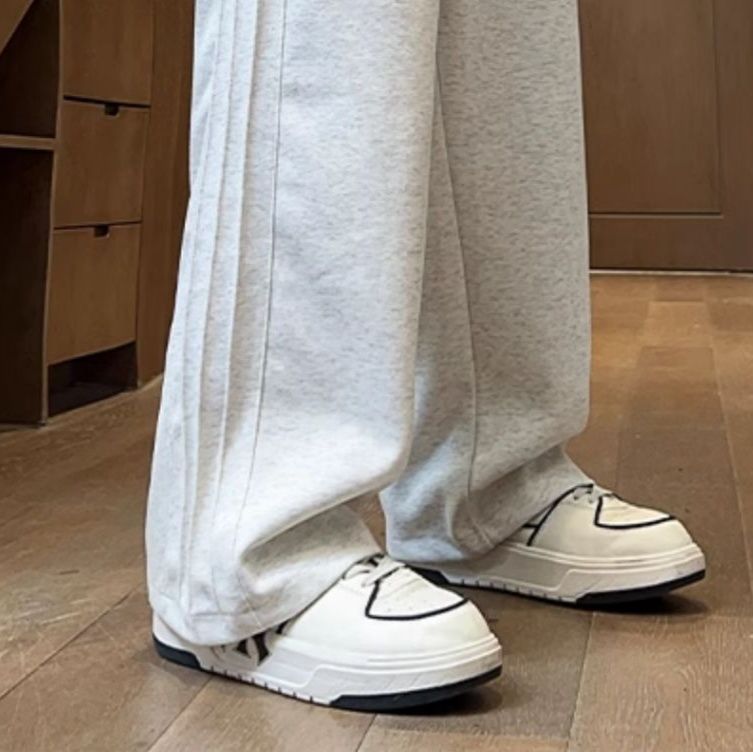 ストレートパンツ リラックスシルエット ストレートチノパンツ