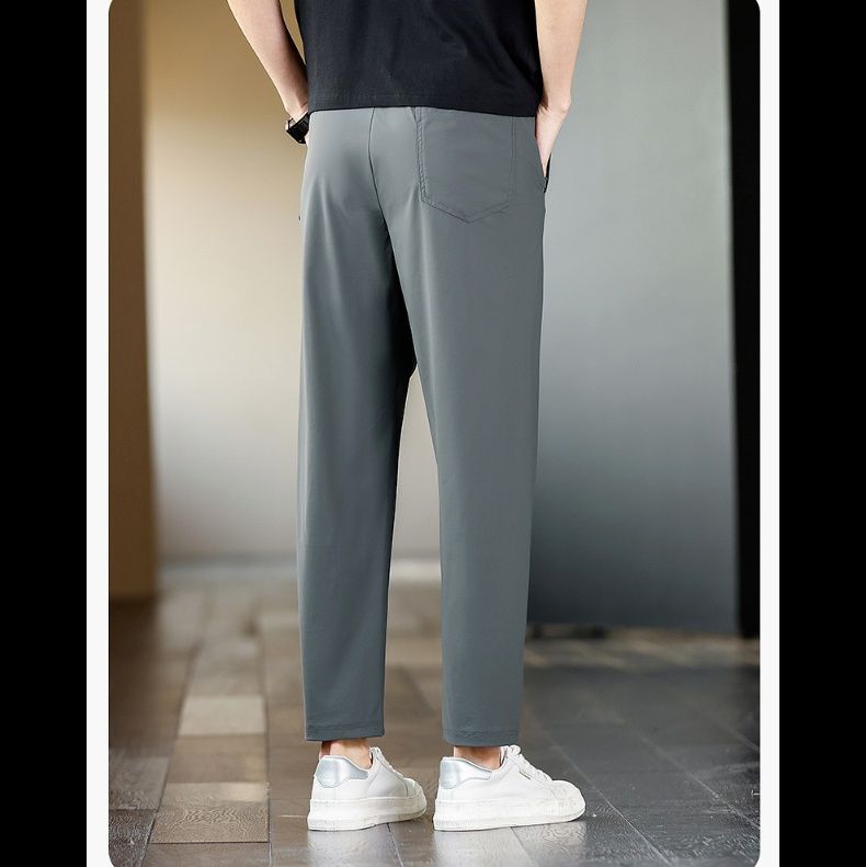 ストレートパンツ リラックスストレートスラックス