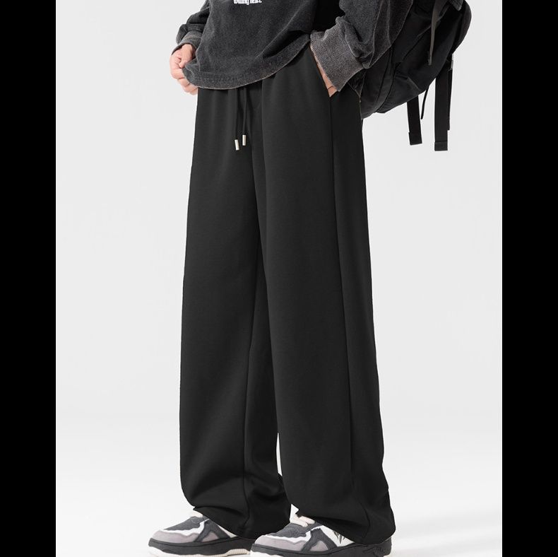 ストレートパンツ ゆったりリラックスワイドスラックス