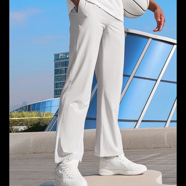 ストレートパンツ スタイリッシュストレートスラックス