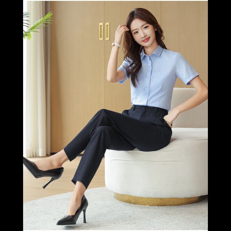 ストレートパンツ 上品シルエット美脚ストレートスラックス