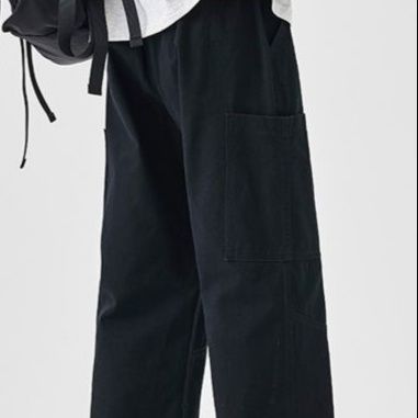ストレートパンツ 快適ワークストレートスラックス