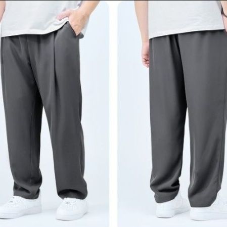 ストレートパンツ 滑らかシルエット ストレートスラックス