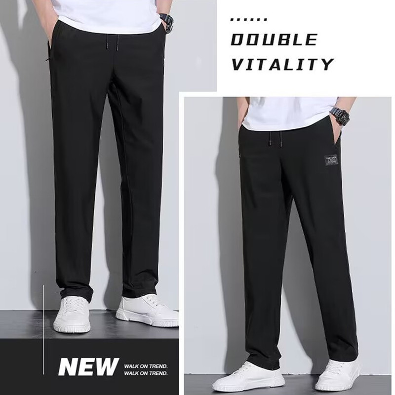 ストレートパンツ 快適リラックスストレートパンツ