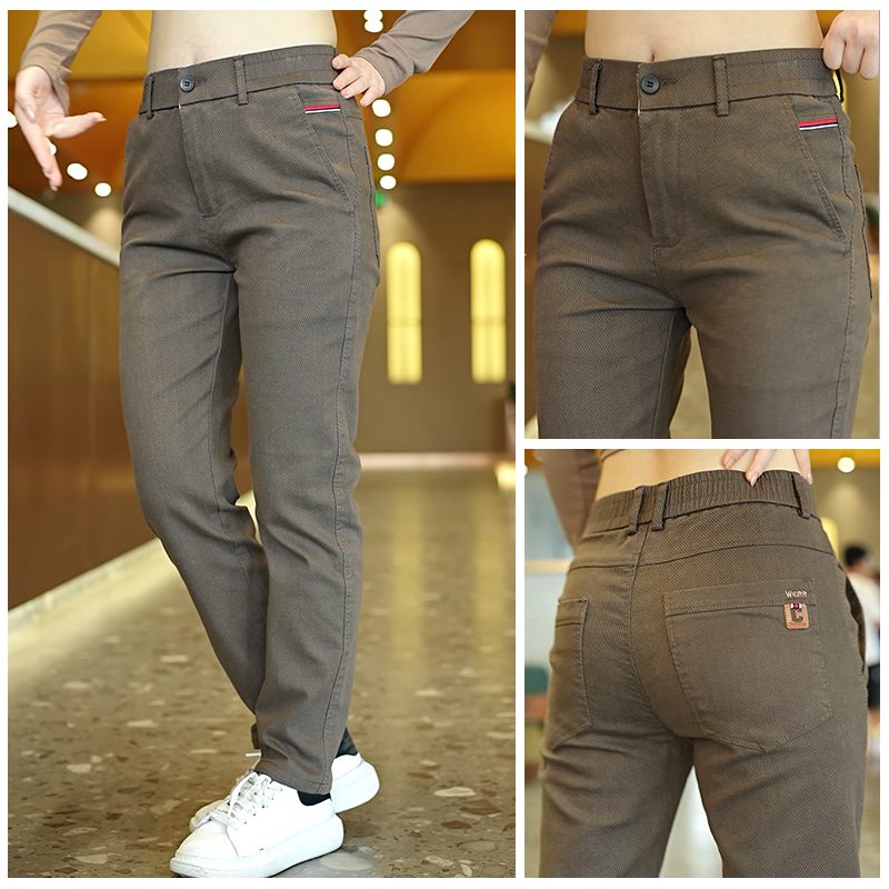 ストレートパンツ スタイリッシュ ストレートチノパンツ