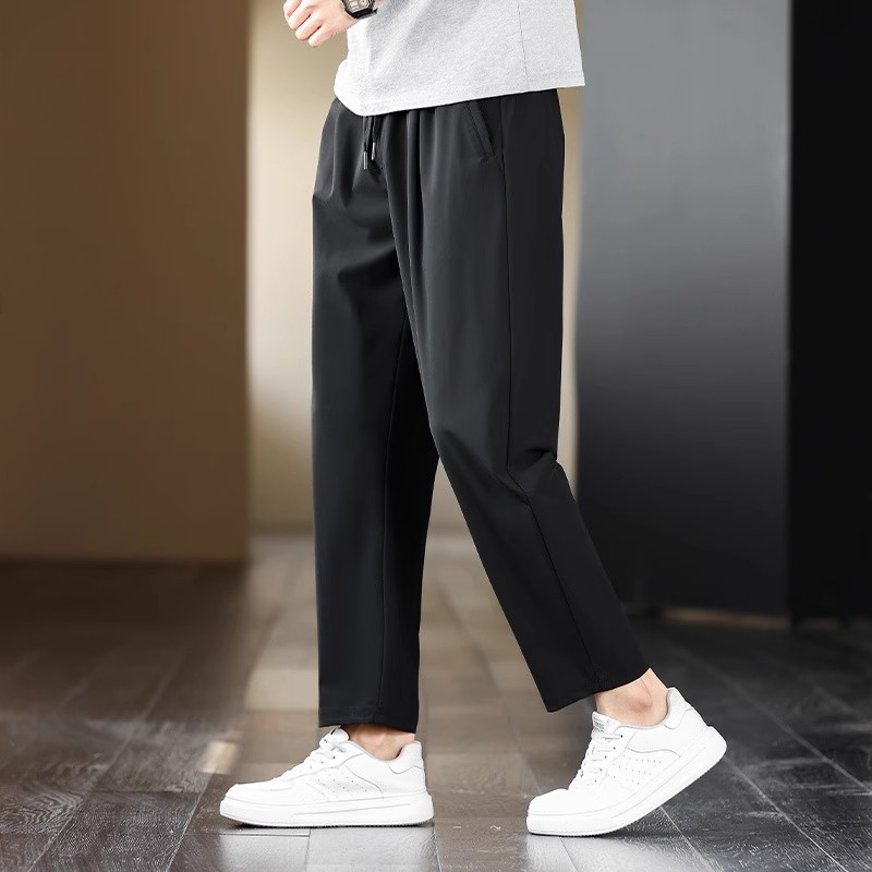 ストレートパンツ リラックスストレートスラックス