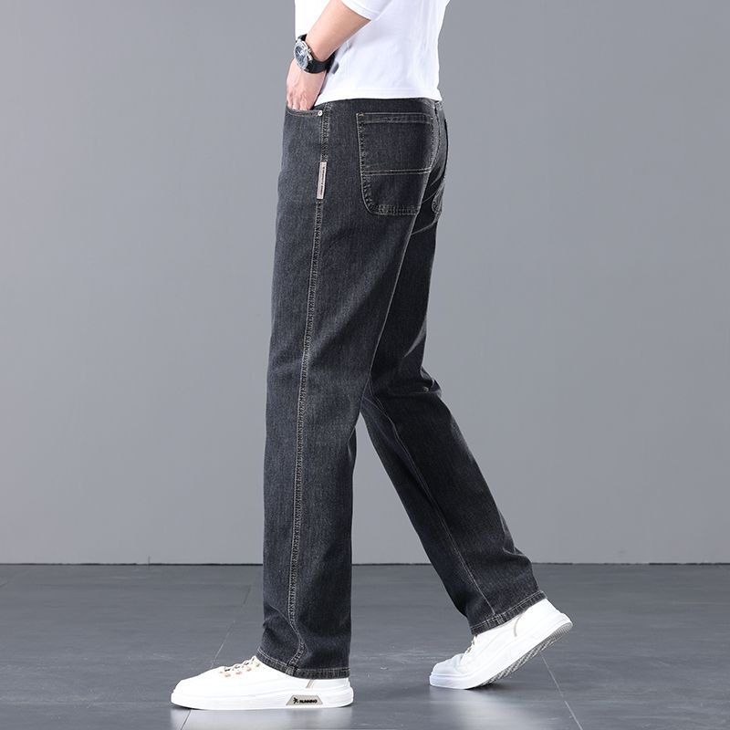 ストレートパンツ 快適ストレートデニム