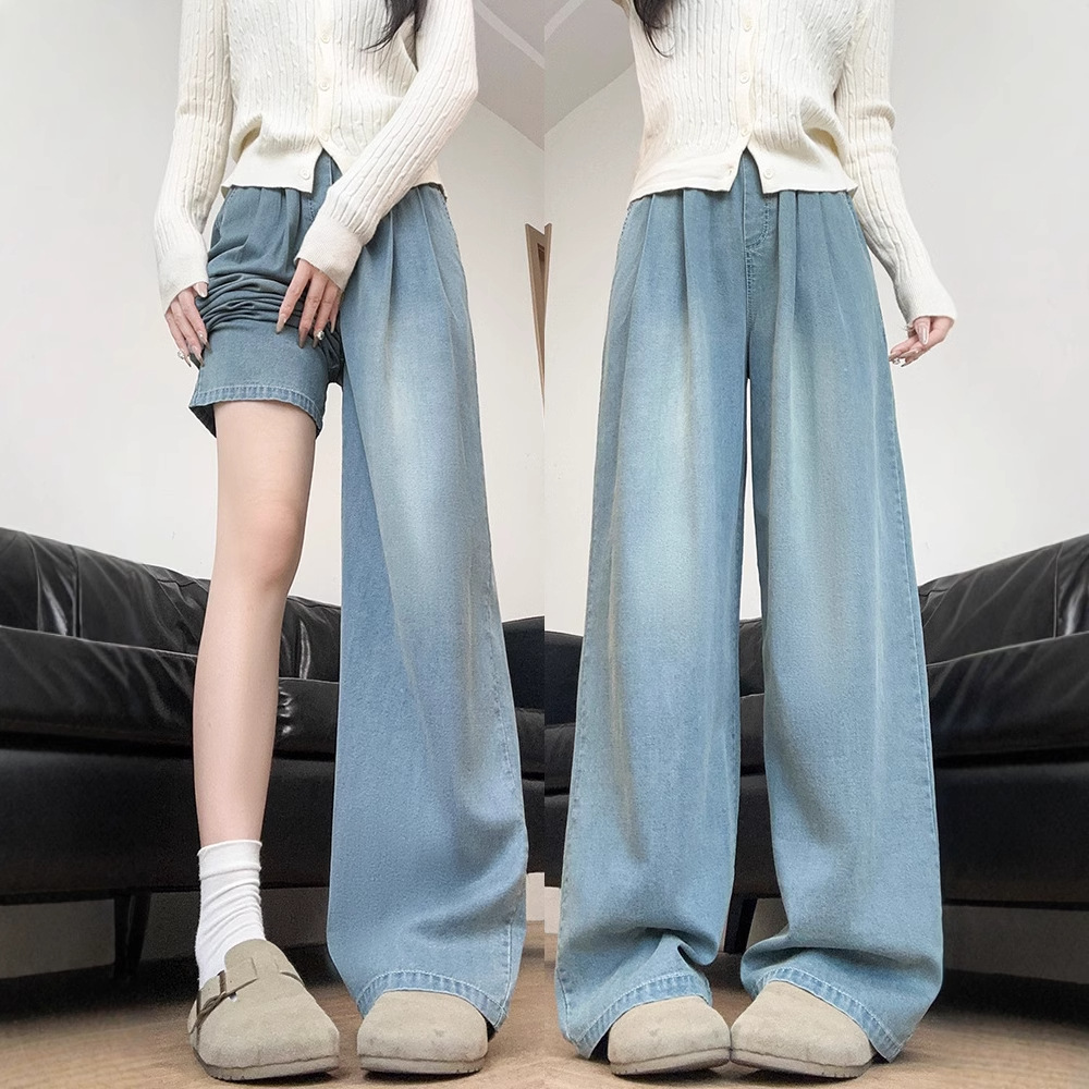 ストレートパンツ ゆったりシルエットカーゴパンツ