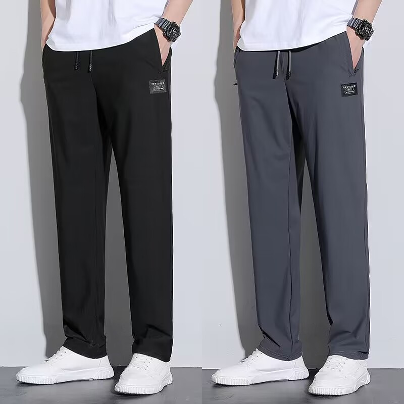 ストレートパンツ 快適リラックスストレートパンツ