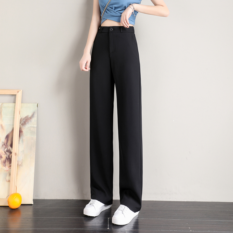 ストレートパンツ 大人のゆとりストレートスラックス