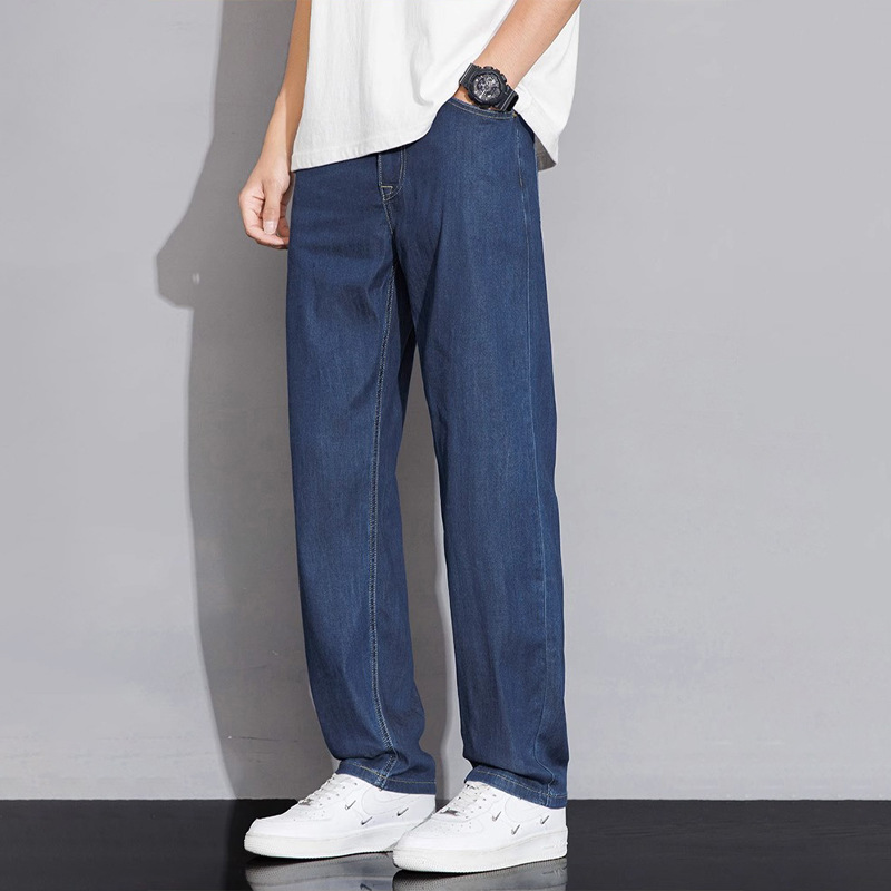 ストレートパンツ スタンダード リラックスデニム