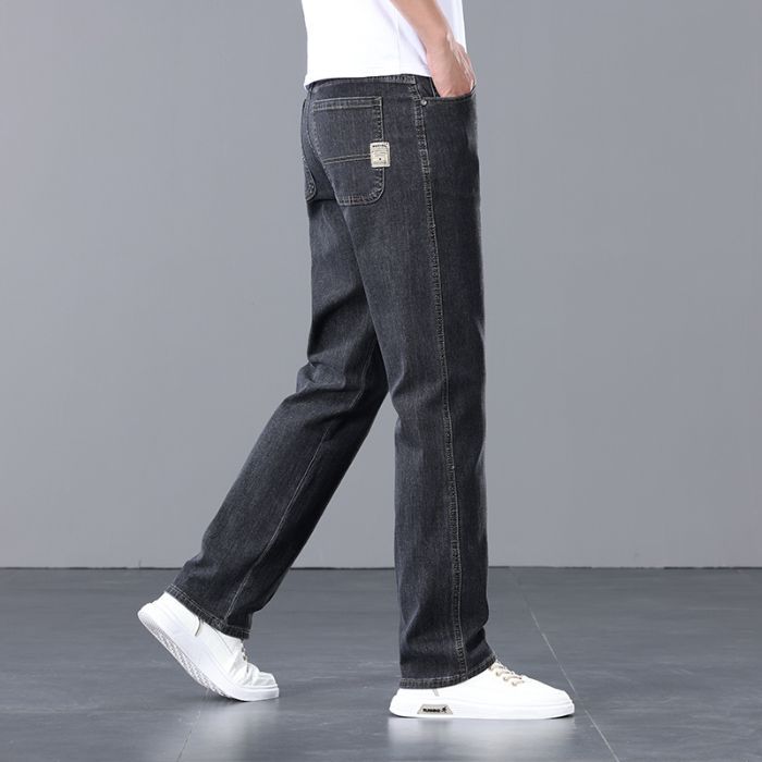 ストレートパンツ 快適ストレートデニム