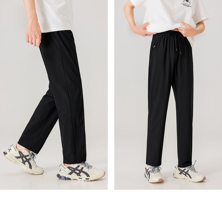 ストレートパンツ 洗練シルエットフォーマルパンツ