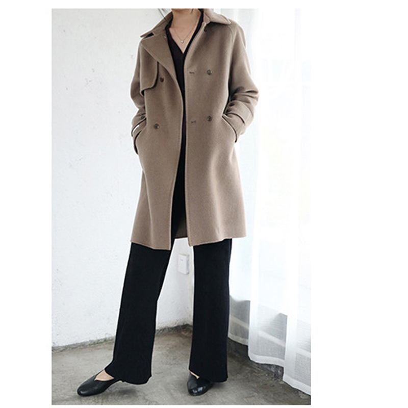 ストレートパンツ リブワイドニットパンツ 大人かわいい暖かい楽ちん
