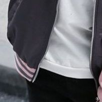 女の子用ピンク配色スタジャン キッズジュニア春秋長袖