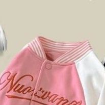 韓国風キッズスタジャン ピンクとブルー