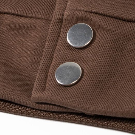 スタジャン カレッジスタイル 茶色スタジアムジャンパー