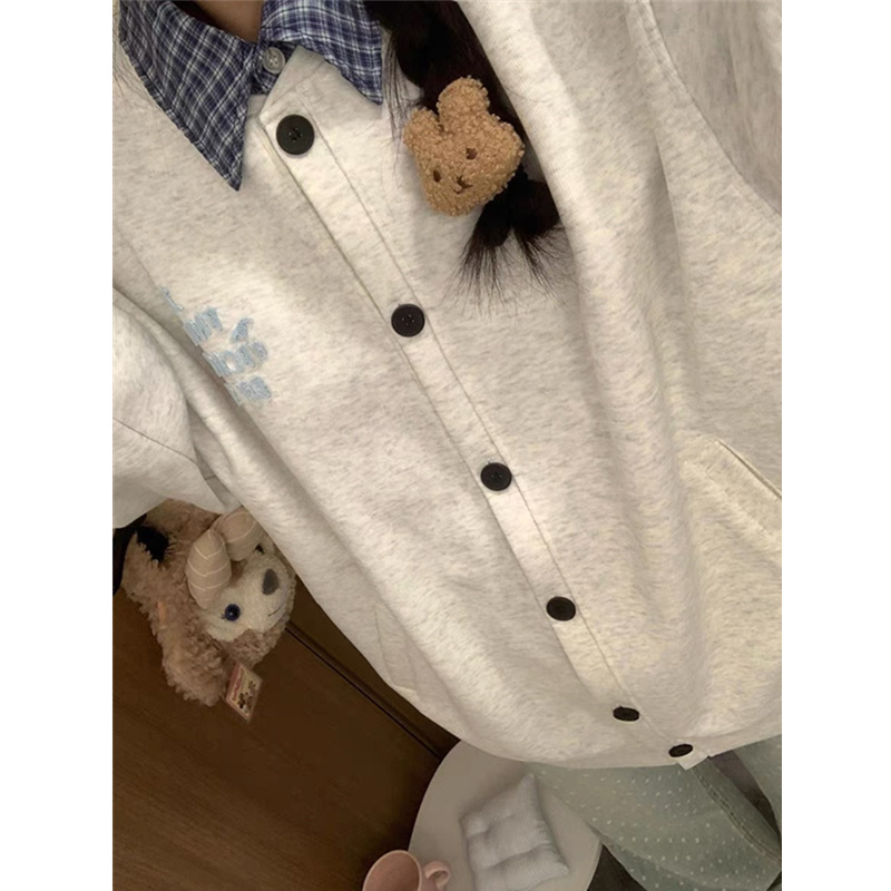 スタジャン ふんわり優しい学院風アウター