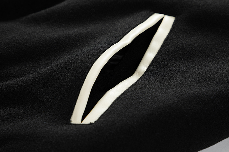 メンズ 秋冬 本格派スタジャン ウール混素材 全6色