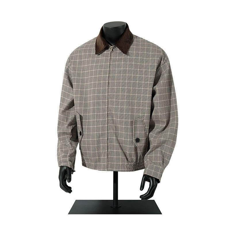 千鳥格子柄スタジャン男女兼用秋冬新作