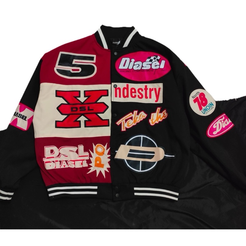 刺繍デザインスタジャン アウター ジャンパー